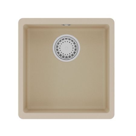 Кухонная мойка Lemark SINARA 400-U подстольного монтажа из кварцгранита цвет: Бежевый (9910062), артикул 9910062