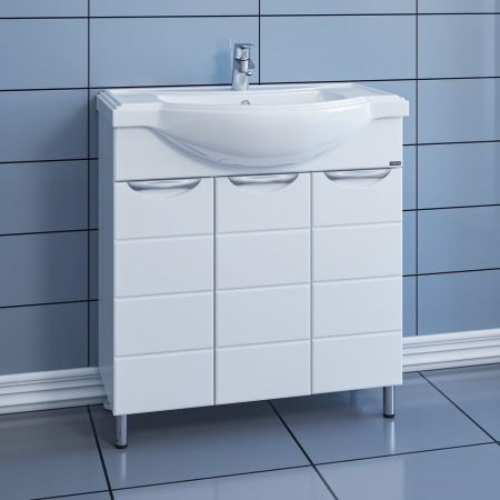 Тумба под раковину СаНта Родос  80 N"  (ум. Классик 80)напольная, артикул 206023