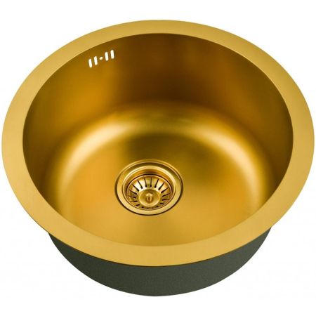 Кухонная мойка ZorG PVD Bronze SZR-500-BRONZE Бронза, артикул SZR-500-BRONZE