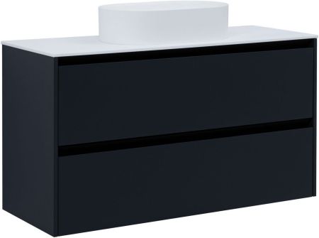 Тумба под раковину Allen Brau Activity 120 1.34007.AM антрацит матовый/черный браш, артикул 1.34007.AM