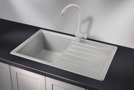 Кухонная мойка GRANULA Standart (7602, БАЗАЛЬТ), артикул 7602, БАЗАЛЬТ