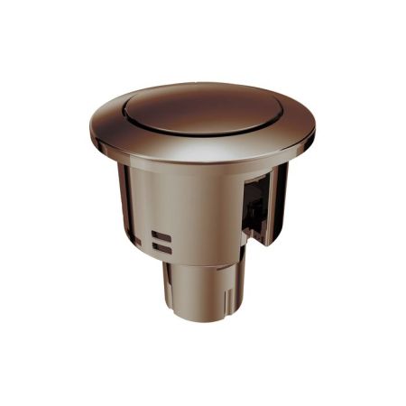 Кнопка слива IDDIS для арматуры, 1-ур 38 мм бронза (92038BR1AR), артикул 92038BR1AR