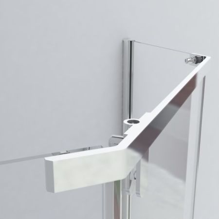 Душевые уголки Vincea Душевой уголок Stresa VSP-1S100CH, 1000*1000, хром, стекло шиншилла ,, артикул VSP-1S100CH