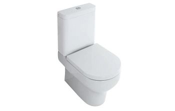 Olympia Clear, комплект унитаз CLE1303+ бачок с мех. смыва CLE71PF1+ сиденье микролифт C5CN, цвет белый глянцевый