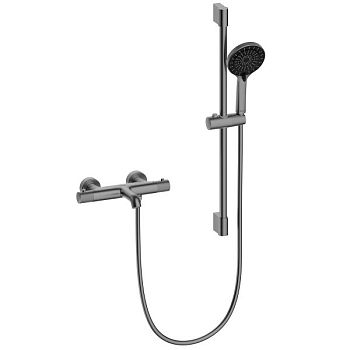 Смеситель Lemark Beluga для ванны, термостатический (LMF-8042B-GM)