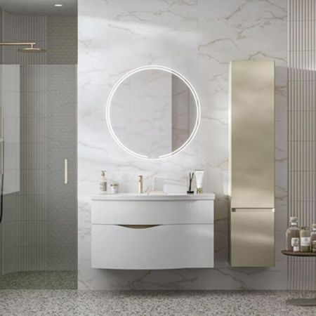 Пенал CUBO подвесной правый 165, лимо матовый, артикул CUB.165Rh\LIM