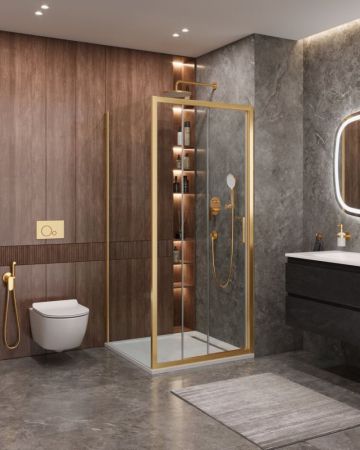 MOLVENO-AF-31-100-C-CR-IV Душевой уголок, артикул MOLVENO-AF-31-100-C-CR-IV