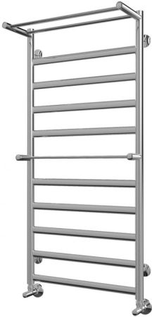 Водяной полотенцесушитель Terminus Хендрикс плюс П11 500x1086 4620768886867 с полкой Хром, артикул 4620768886867