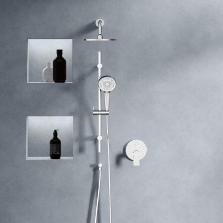 947530000 Apollo встраиваемая душевая система с душевым смесителем и штангой, хром, артикул 947530000