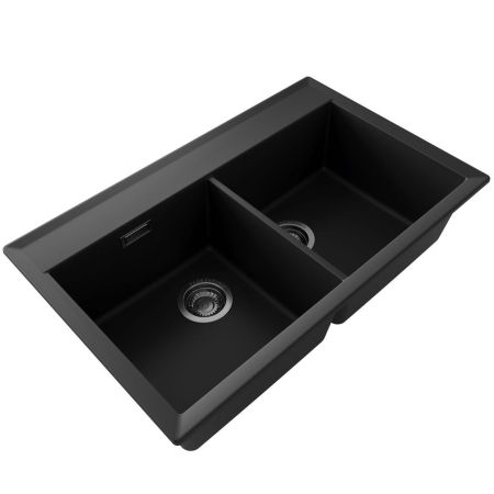 Кухонная мойка Florentina ТОСКАНА 17.050.E0820.302, антрацит, артикул 17.050.E0820.302
