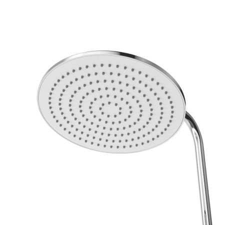 LUX Комплект для ванной - душевая стойка с изливом и смеситель для раковины, артикул LUX-CVD/LS-01