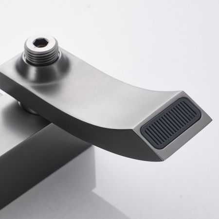 Смеситель для ванны Rose R1552T, пепельный, артикул R1552T