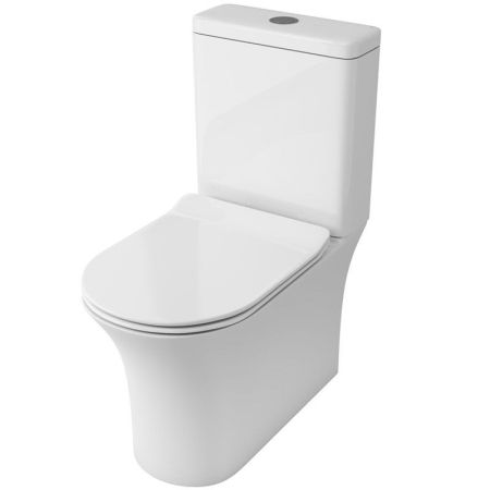 Унитаз компакт Owl 1975 Eter OWLT190202 без бачка с сиденьем Микролифт, артикул OWLT190202