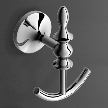 Крючок двойной подвесной ART&MAX BOHEMIA AM-4286B, артикул AM-E-4286B-Br