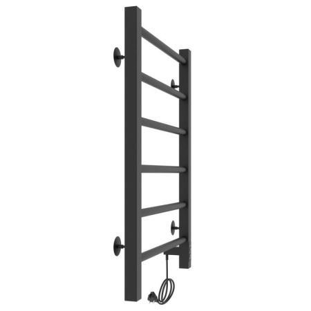 Полотенцесушитель электро "Феличия ЧКЧ6 400х600", черный муар, правый, артикул 73207611