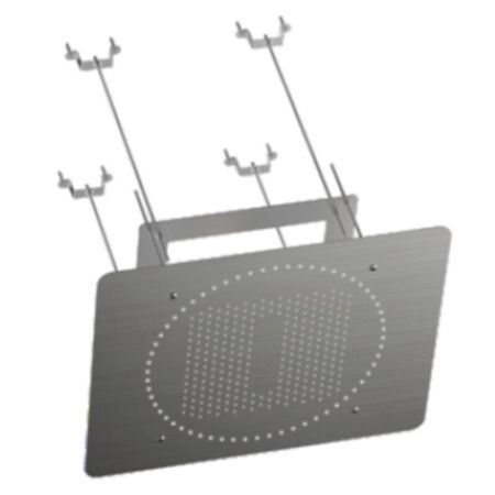 Верхний душ потолочный R452.03.09, графит