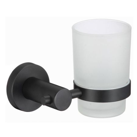 Стакан для ванной комнаты Savol S-005658H, черный, артикул S-005658H