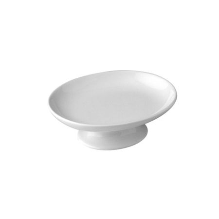 Nicolazzi On Shelf Мыльница настольная керамическая, цвет: белая, артикул 6000