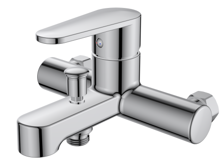 Смеситель Waterfall  для ванны, с коротким изливом, без акс., артикул: WF54