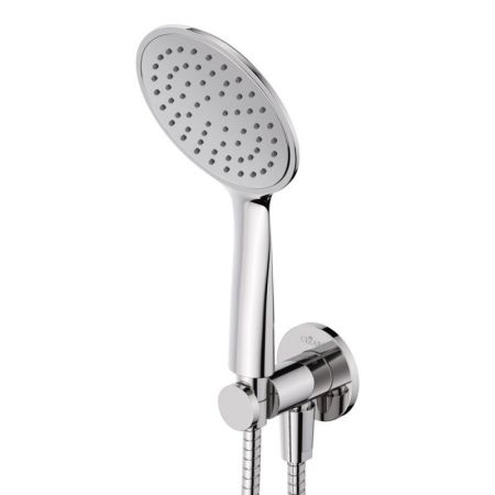 Ручной душ со штуцером-держателем CZR-B-KD-01, артикул CZR-KD-01-Bi