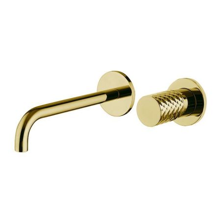 Fima Carlo Frattini Spillo Tech Cмеситель для раковины, встраиваемый, излив: 20.2см., цвет: золото, артикул F3051TWLX9XOR