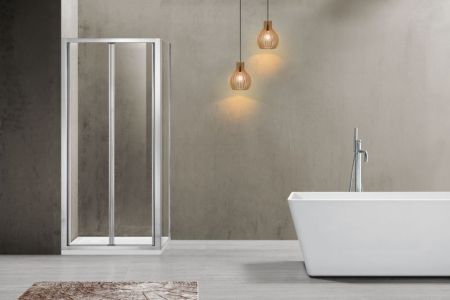 Душевые уголки Vincea Душевой уголок Garda VSR-1G9090CL, 900*900, хром, стекло прозрачное, , шт, артикул VSR-1G9090CL