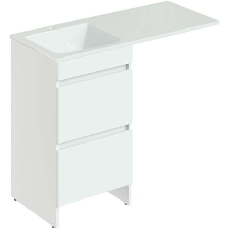 Тумба под раковину Orange Optima OP-50TUW 110 Белый глянец