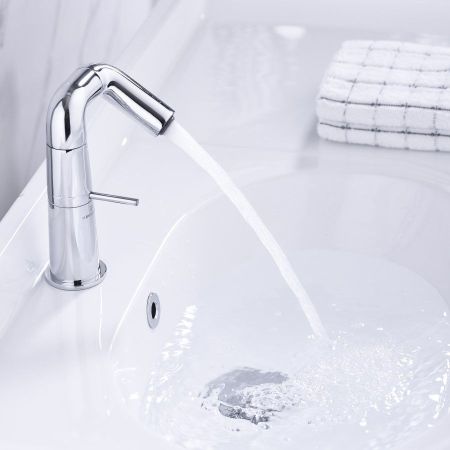 Смеситель для раковины Haiba HB10813, хром