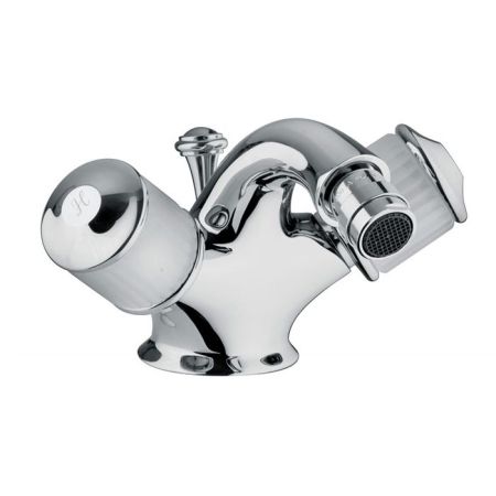Bongio Cristallo Смеситель для биде на 1 отв. , цвет хром/cristallo Bianco 00, артикул 04522CR00