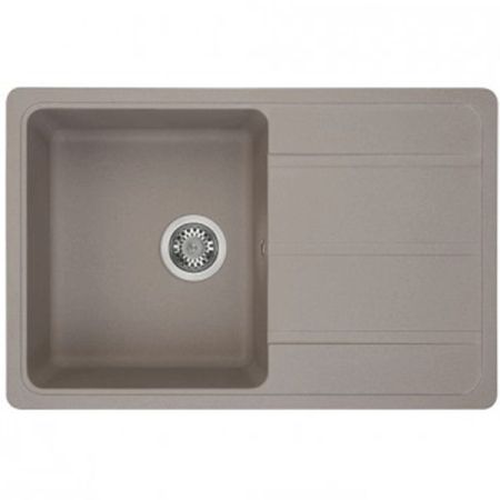 Кухонная мойка Акватон Аманда 78 1A712832AD250 Серый шелк, артикул 1A712832AD250