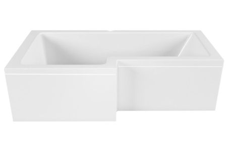 Ванна акриловая левосторонняя Vayer Options Гл000023294, 165x85, артикул Гл000023294