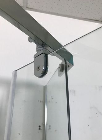 Душевой уголок Cerutti SPA Chika ZP101T 100x100 профиль Хром стекло прозрачное, артикул CHIKA ZP101T