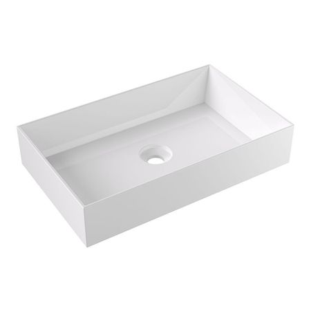 Раковина, Alice, Spy, ширина, мм-600, глубина, мм-370, высота, мм-120, тип установки-накладной (настольный), отверстия для смесителя-отсутствуют, без перелива, материал-керамика, вид грязеотталкивающего покрытия-Aliglaze+, цвет-белый