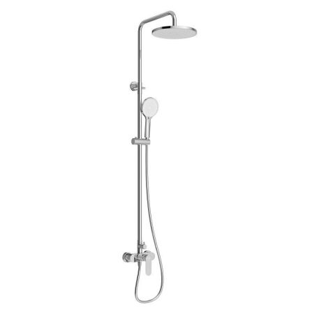 STYLUS-CD-01 Душевая стойка со смесителем, хром, артикул STYLUS-CD-01