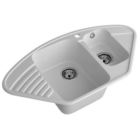 Кухонная мойка GranFest QUARZ 14, серый, артикул 14 серый