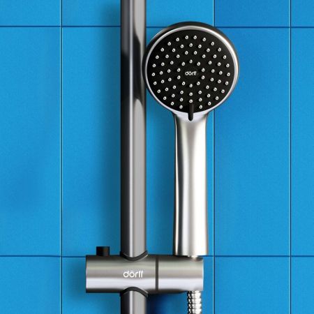 D0703000SS Logic  new душевая система со смесителем из нержавеющей стали, артикул D0703000SS