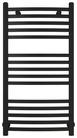 Полотенцесушитель водяной АРКУС 800х400 (Матовый Чёрный), артикул 31-0251-8040