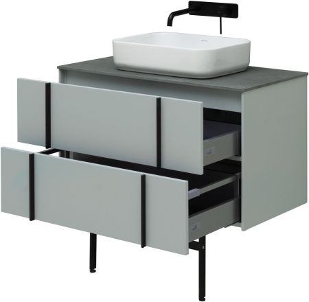 Тумба под раковину Allen Brau Reality 90 1.32006.PWM папирус матовый, артикул 1.32006.PWM