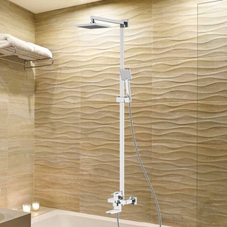 Душевая система WesnaArt KRISTAL KRI22-314, хром, артикул KRI22-314