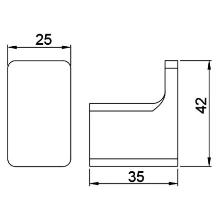 Крючок Timo Selene 17111/17 золото матовое, артикул 17111/17