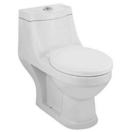 Унитаз моноблок Jaquar Continental CNS-WHT-851 с бачком и сиденьем Микролифт, артикул CNS-WHT-851