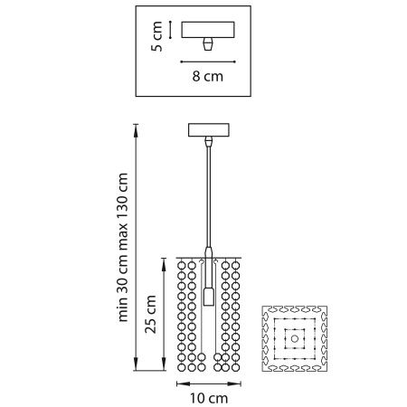 Подвес Cristallo Lightstar 795422 Подвес Cristallo Lightstar 795422