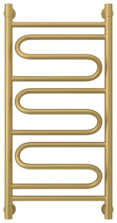 Полотенцесушитель водяной "ЭЛЕГИЯ+" 800х400 (Матовое ЗОЛОТО), артикул 032-0205-8040