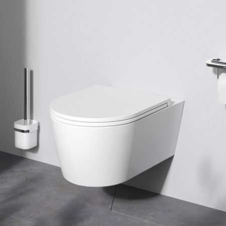 C8F1701SC Func подвесной унитаз 54 см FlashClean с сиденьем микролифт, артикул C8F1701SC