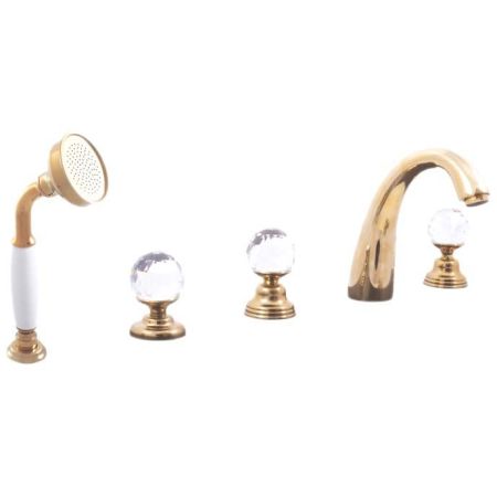 Смеситель на борт ванны Rav Slezak Brilliance BRILLIANCE176.5PZ, артикул BRILLIANCE176.5PZ