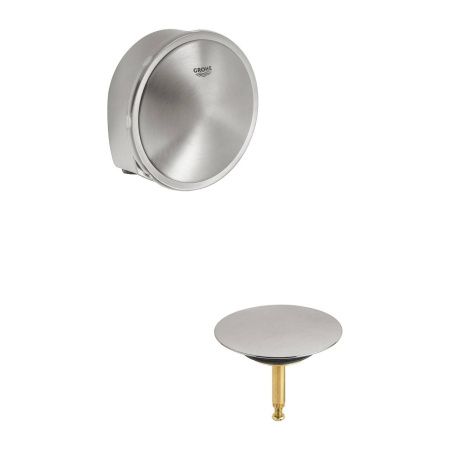 Наливной, сливной и переливной гарнитур GROHE Talentofill, внешняя часть, суперсталь (19952DC0) Наливной, сливной и переливной гарнитур GROHE Talentofill, внешняя часть, суперсталь (19952DC0)