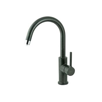 Смеситель для кухни Lemark COMFORT с подключением к фильтру питьевой воды, цвет: антрацит (LM3073PAN)