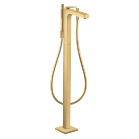 AX Citterio Смеситель для ванны напольный, тек., цвет шлифованное золото