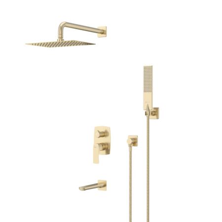 Душевая система Lemark Ursus встраиваемая (LM7222BG), артикул LM7222BG