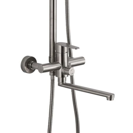 Душевая система Haiba HB24801, сталь